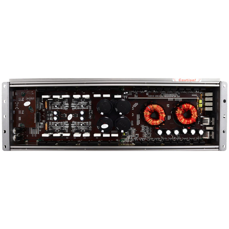 Sundown Audio Class-A/B 2-Ohm 1.2k Watt 4-Channel Amplifier SAE-200.4-V4