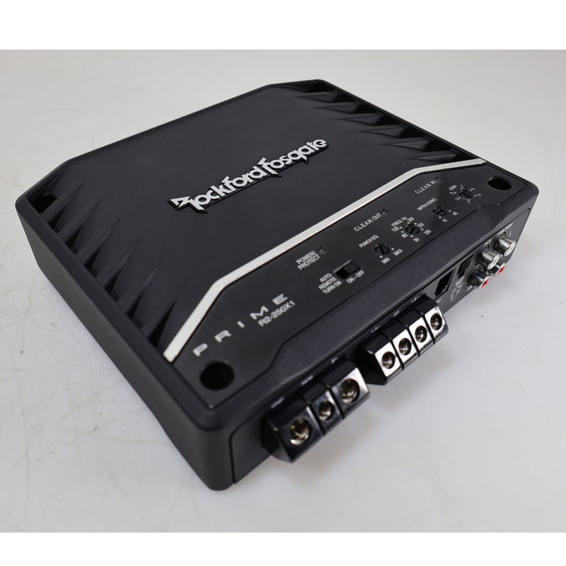 Rockford Fosgate Prime 250W Class-D Mono Subwoofer Amplifier R2-250X1 REFURBISHED