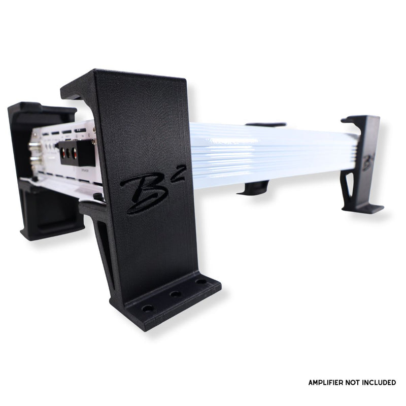 B2 Audio Dual Carbon Fiber ASA 3D-Printed Floating Amplifier Mount Racks