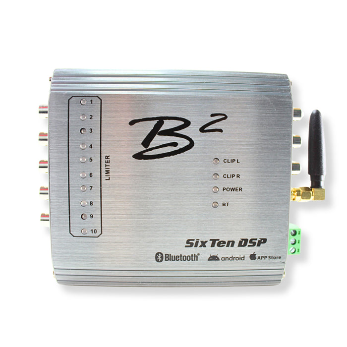 B2 Audio Metallic 4v 10 Channel DSP w/ Bluetooth IOS/Android App 96 KHz - 32 Bit