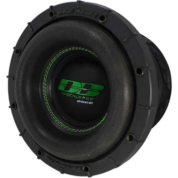 Deaf Bonce Apocalypse 8" 800W RMS Dual 1-Ohm Bass Subwoofer / SA2508-D1 OPEN BOX