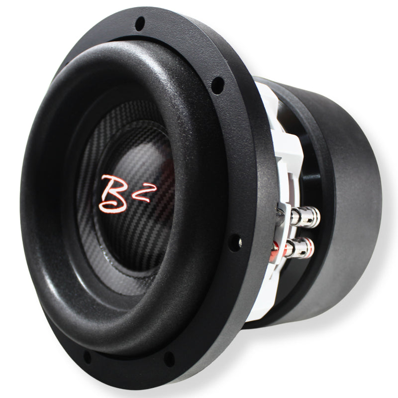 B2 Audio RAMPAGE8 D4 1000W RMS Subwoofer w/Tru Spec 8" Enclosure