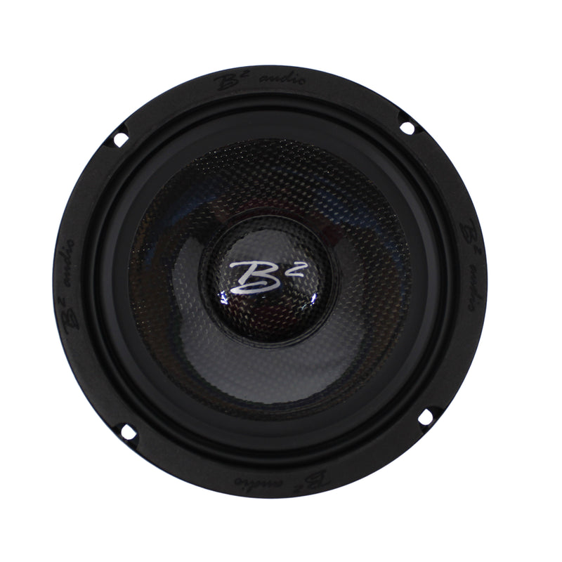 B2-RAGE6-CFM 6.5" Shallow Mount Water Resistant Speakers Pair 80W 3.3-Ohm