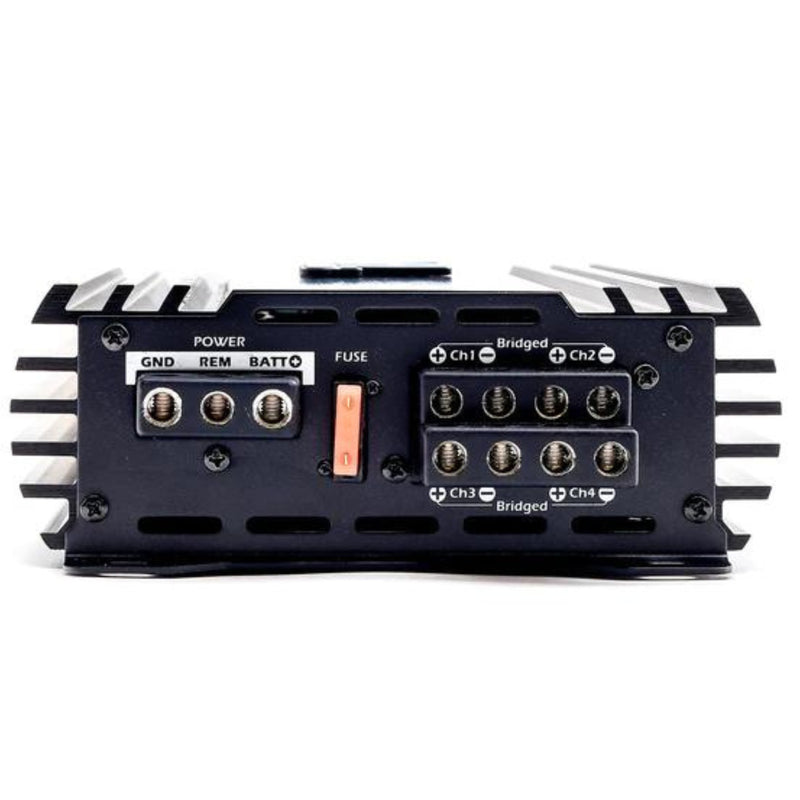 American Bass VFL 150 Watt 2-Ohm Stable Compact 4-Channel Amplifier HYBRID-150.4