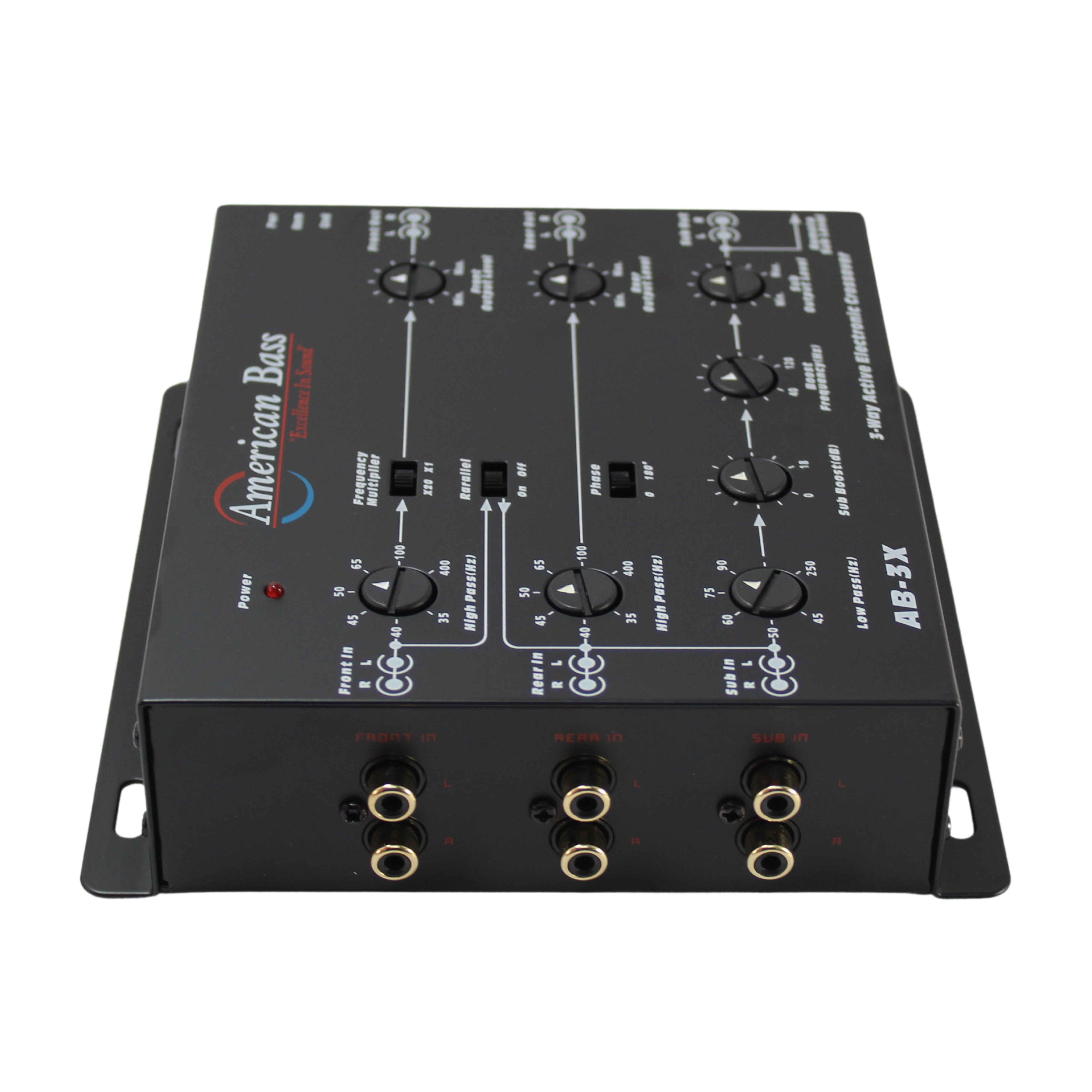 American Bass 35Hz-400hz AB-3X Crossover Unmatched Precision for