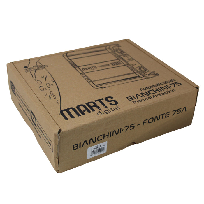 Marts Digital Bianchini 75 Amp Bivolt Dual Protection Battery Charging System