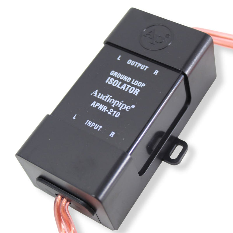 Audiopipe APNR-210 RCA Ground Loop Isolator Noise Filter