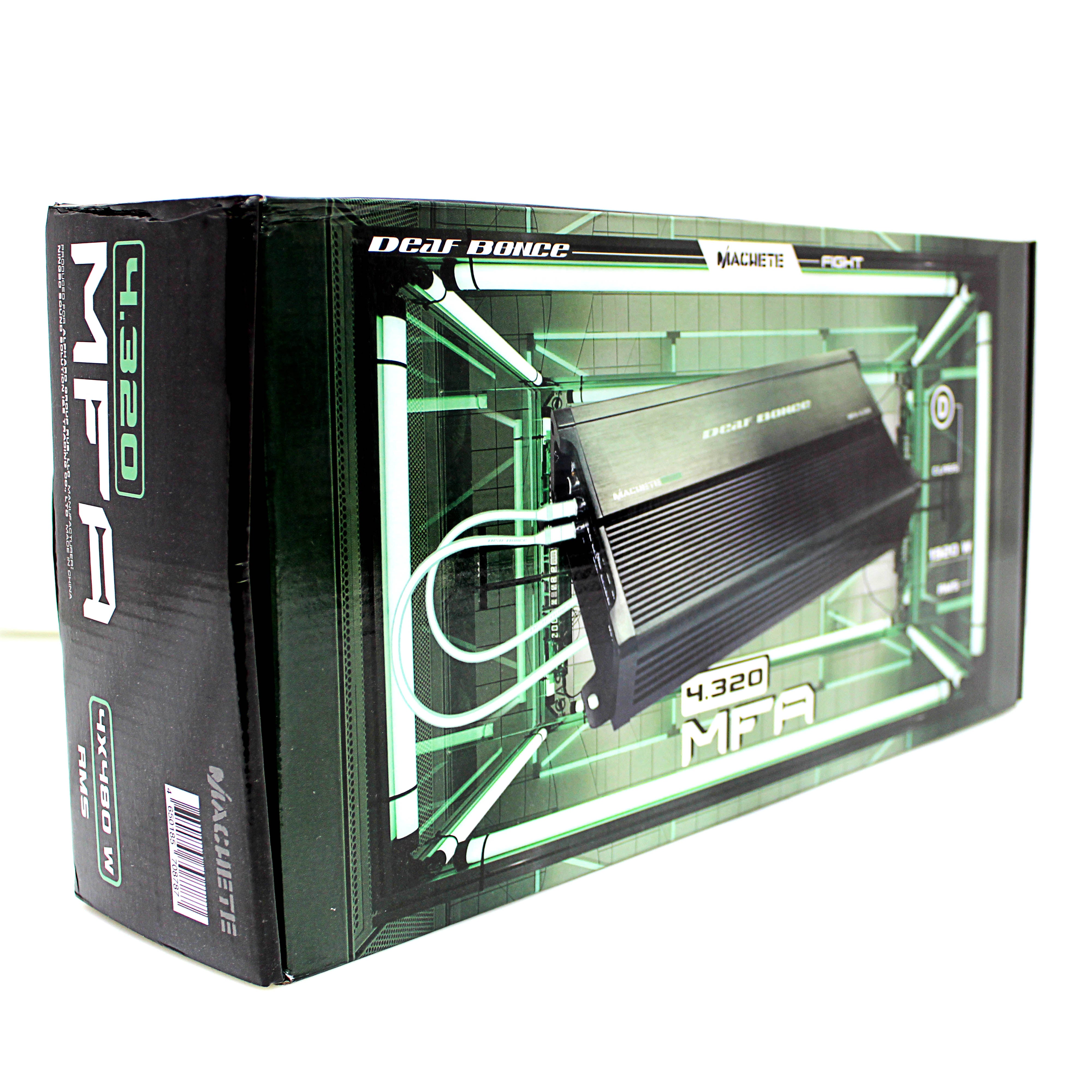 Deaf Bonce MFA-4.320 | 1920W 4-Channel Class D Amplifier — Big
