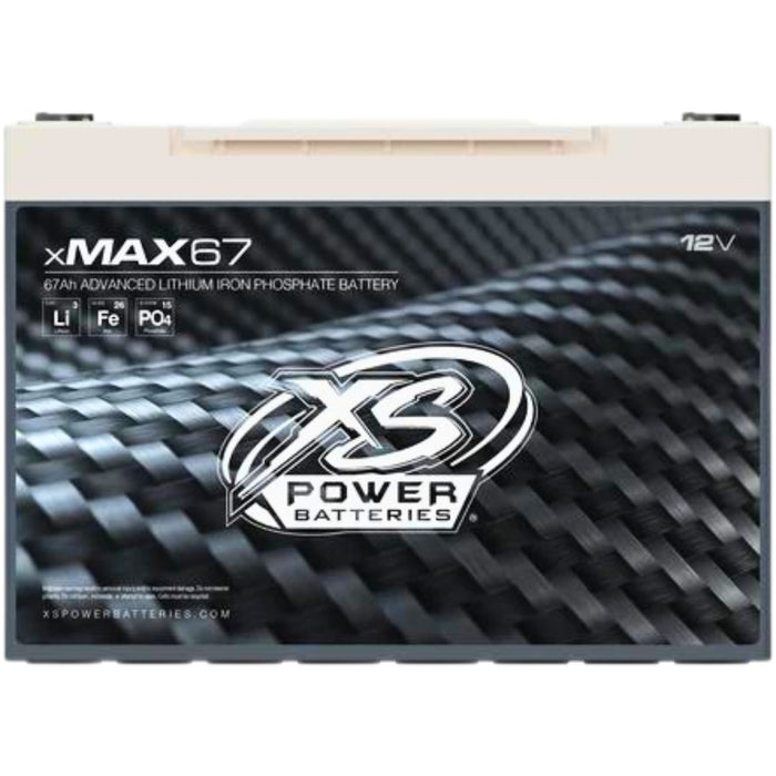 15,000W 12V (14.7V Max) 67AH 300A Max Lithium Battery XSPower xMax Series XMA67