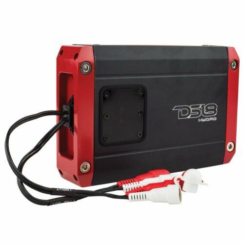 DS18 8" Speaker 500W 2ohm x 2ch Amp 600W Marine Combo Waterproof ATV