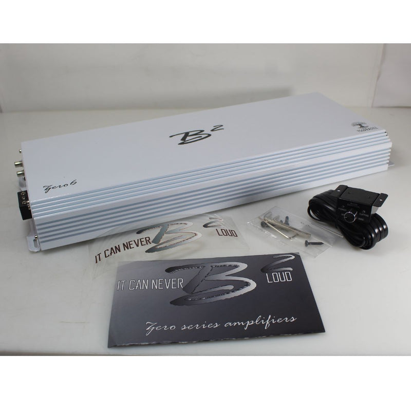 B2 Audio ZERO6  6K W 1-Ohm Monoblock Class-D Half Bridge Amplifier OPEN BOX