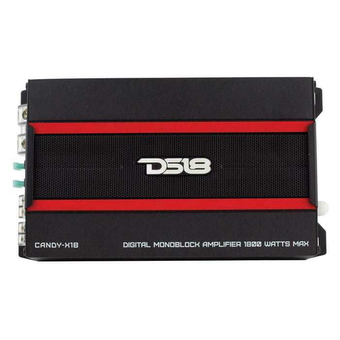 DS18 Digital Monoblock Amplifier Class D 1800 Watts 1 Ohm CANDY-X1B