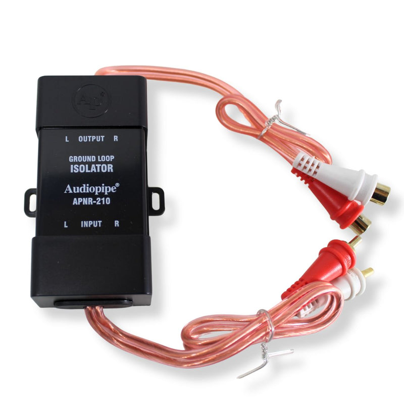 Audiopipe APNR-210 RCA Ground Loop Isolator Noise Filter