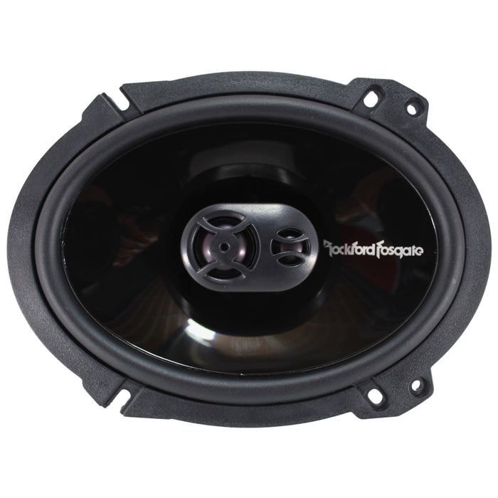 Rockford Fosgate Punch 6x8" 65W RMS 4-Ohm Full Range 3-Way Speakers OPEN BOX