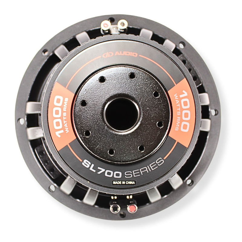 DD Audio 12" 1000W RMS Dual 2 Ohm 3" VC Car Audio Subwoofer SL712-D2