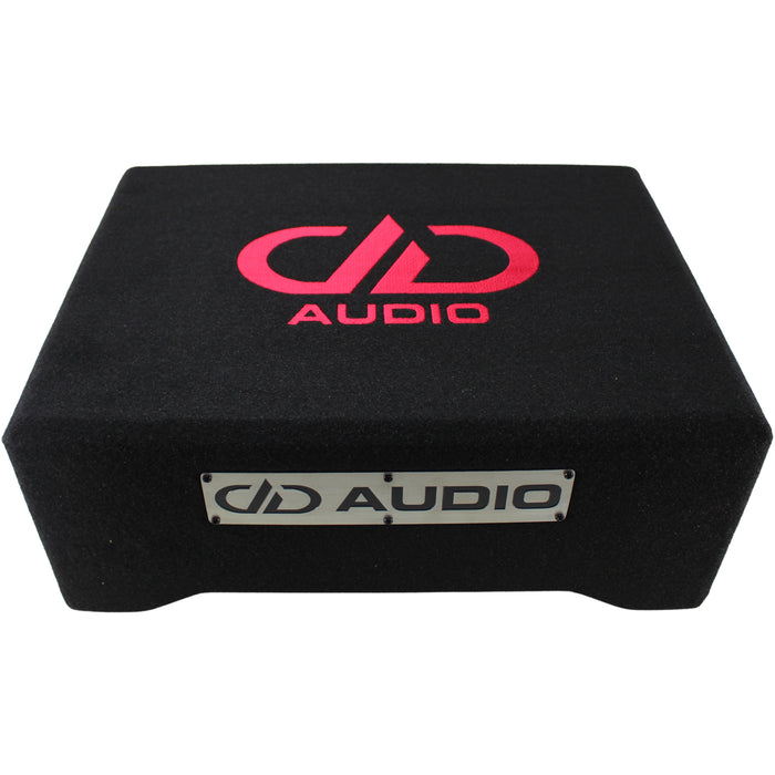 DD Audio SL600 Series 8″ 300W RMS S2-Ohm Slim Down Firing Ported Enclosure