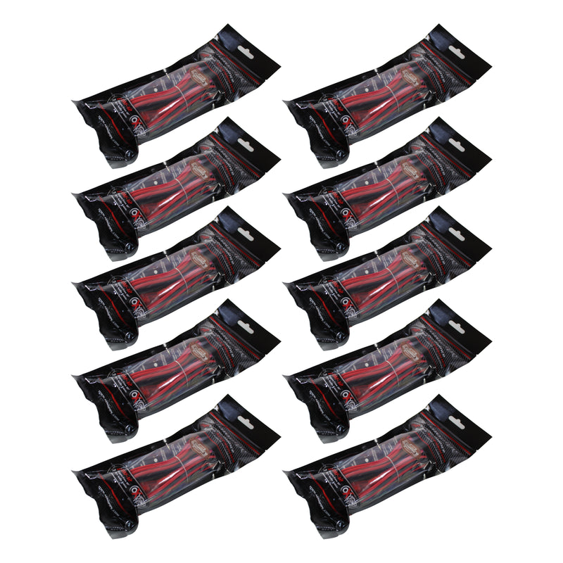 Audiopipe Frosted RCA Cables w/Gold-Plated RCA Connectors (10 Pack) 1.5-25 Feet