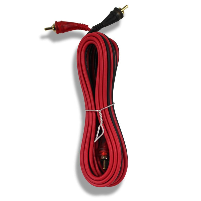 Audiopipe Frosted RCA Cables w/Gold-Plated RCA Connectors (10 Pack) 1.5-25 Feet