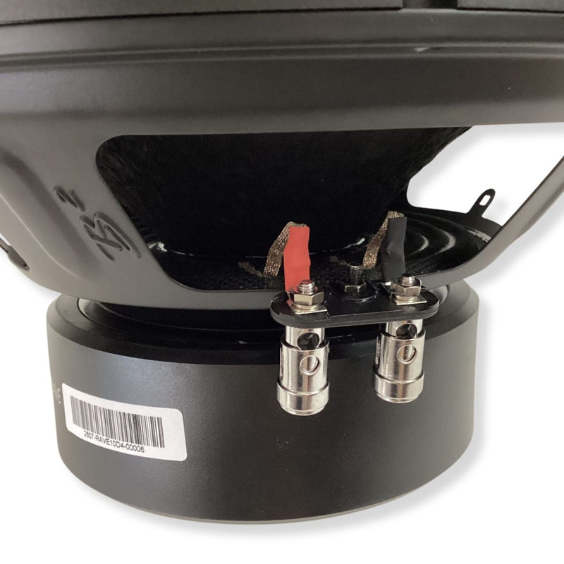 B2 Audio RAVE 10" Subwoofer 500W Dual 4-Ohm 2" Voice Coil RAVE10-D4