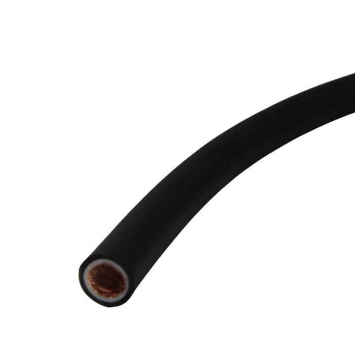 GP Car Audio 0 AWG 100% OFC Power/Ground Wire Black Lot Cut By The Foot