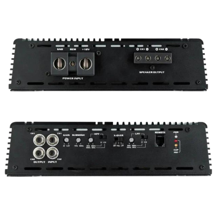 Deaf Bonce Apocalypse 1000W 1 ohm 2-Channel Full Range Amplifier AP-ASA-1000.2