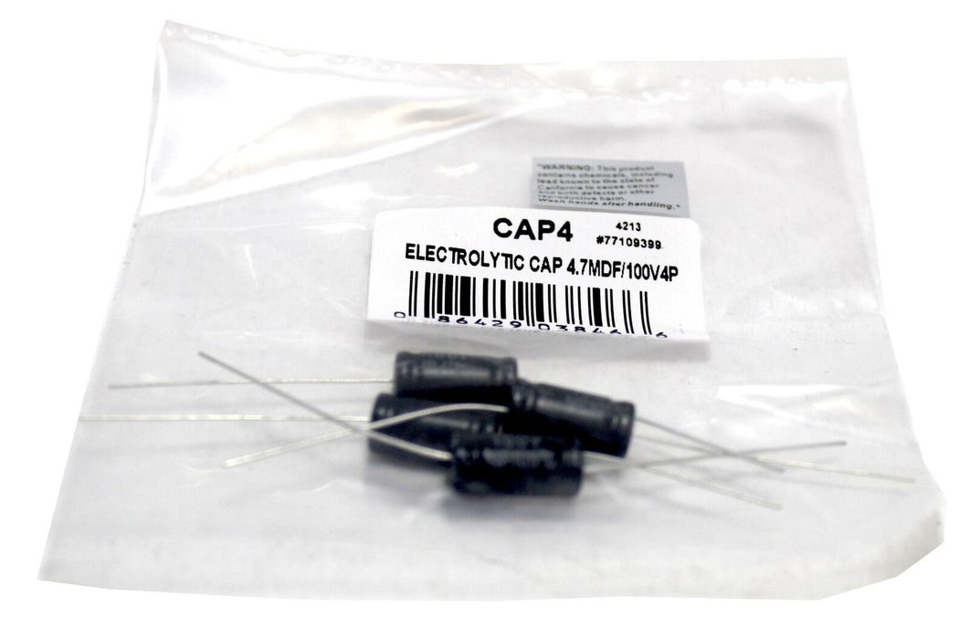 Install Bay 2 Pair of 100V 4.7 uF NON Polar Capacitor Bass Blocker CAP4