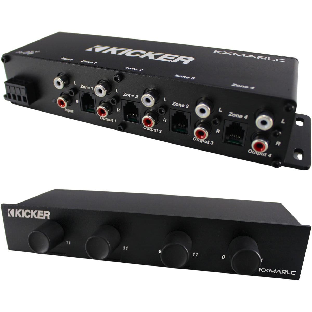 Kicker KXMARLC Marine 4 Zone Volume Controller / KI-48KXMARLC — Big ...