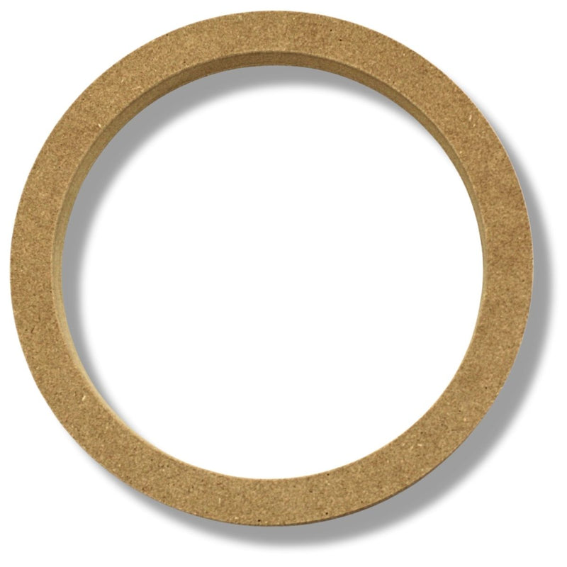 1 Pair High Quality MDF Car Stereo Speaker Spacer Rings 8" x 3/4" Universal Fit