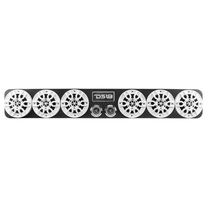 39" Universal Speaker Sound Bar Enclosure for 6 x 4" Speakers & 2 Tweeters RGB
