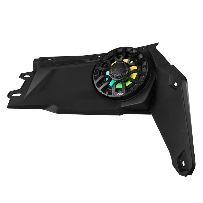 DS18 CAN-AM Maverick X3 6.5” Dashboard Panels Loaded With NXL-IQ6/BK Speakers