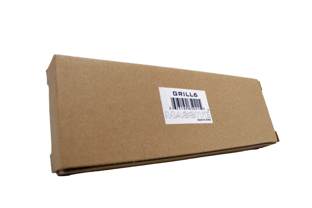 Massive Audio 6.5" Subwoofer Deep Set Anodized Steel Protective Grill GRILL6