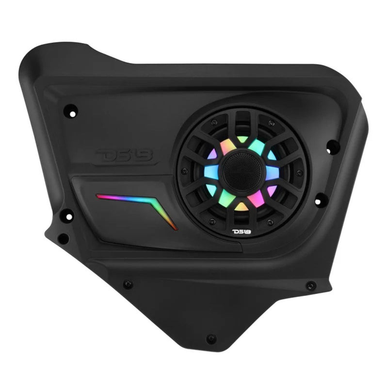 Can-Am Maverick X3 Max 2017-Up Rear Door Speaker Loaded Panel Pair LED CAX3BD6LD