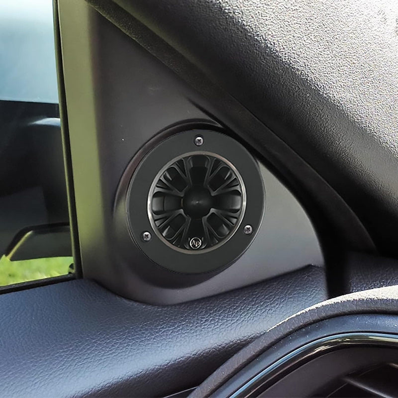 Audiopipe 1" Titanium Bullet Super Tweeters 350W 4 Ohm W/ 3.75" Aluminum Horn