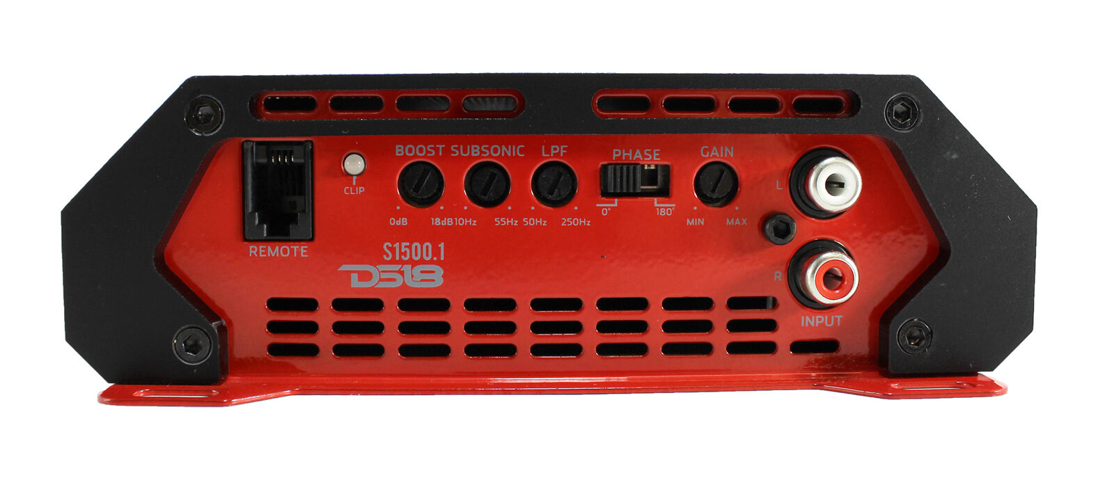DS18 LSE-212A 12" 1000W 4 Ohm Dual Loaded Ported Enclosure w/ Amplifier/Amp kit