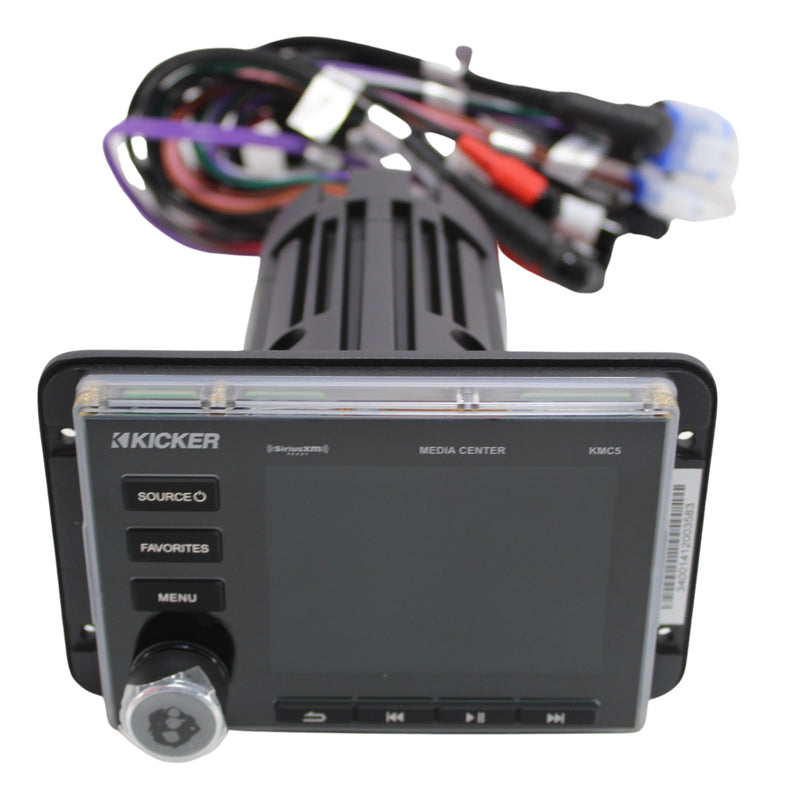 Kicker Marine Audio Weather Resistant Media Radio Bluetooth USB AM/FM 46KMC5