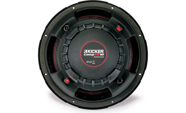 Kicker CompR Series 10" Dual 2 Ohm voice Coil Car Subwoofer 700W Peak 43CVR102