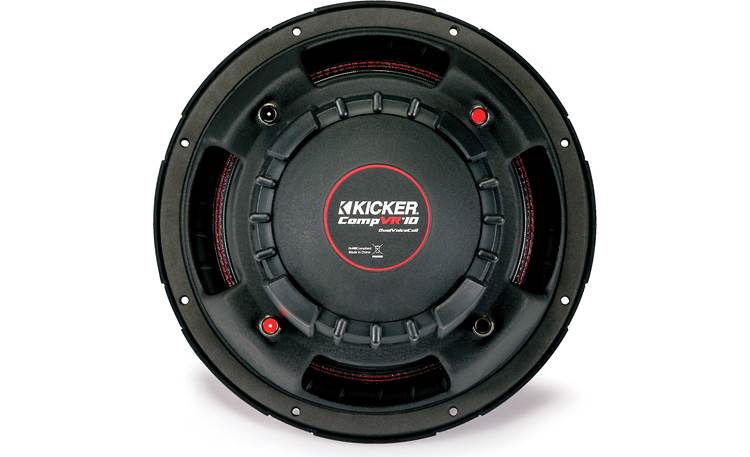 Kicker CompVR Series 10" Dual 2 Ohm voice Coil Car Subwoofer 700W Peak 43CVR102