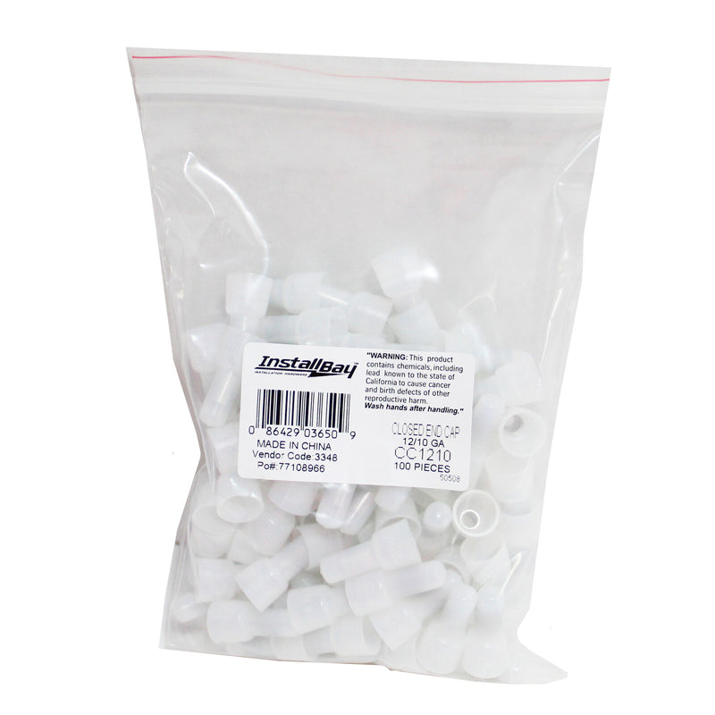 Metra Install Bay CC1210 High Quality 12/10 Gauge Crimp Cap Nylon 100pcs