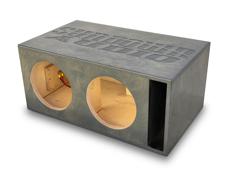 Dual 12" Birch Ported Subwoofer Box for Sundown Zv5 Series