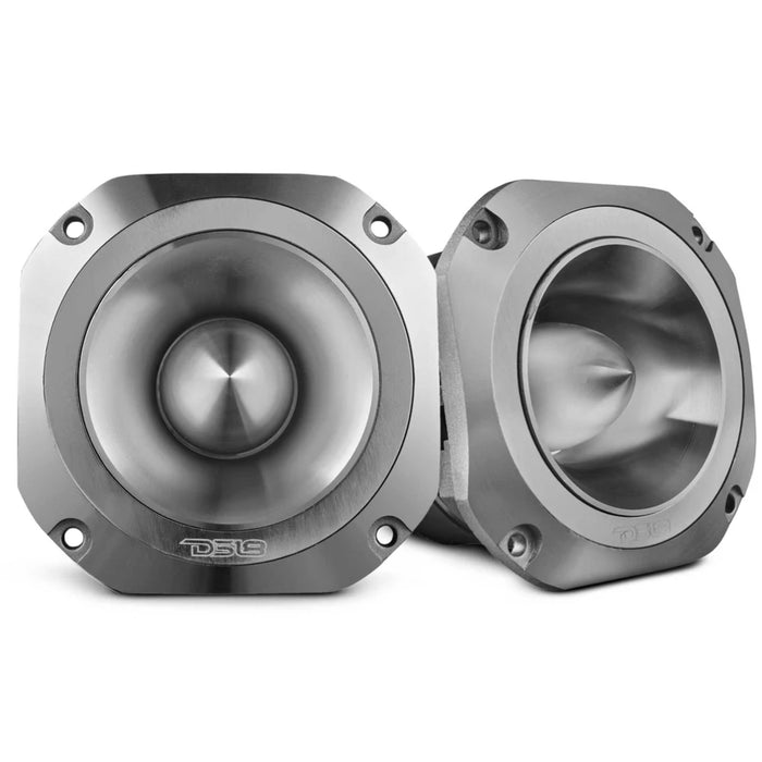 DS18 PRO 4" Tweeter 1.5" Titanium VC 8-Ohm 200-Watt RMS Super Bullet Silver