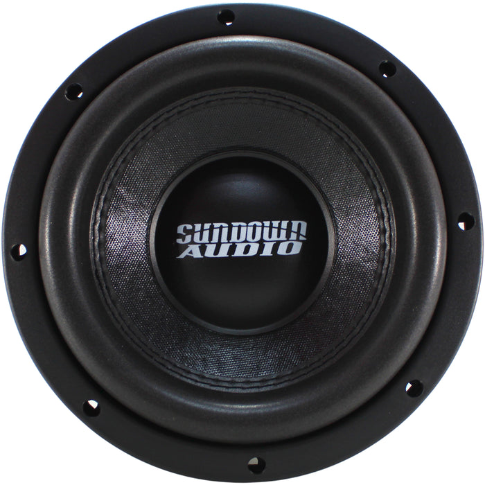 Sundown Audio E-Series V.6 8" 300W RMS Dual 4-Ohm VC Subwoofer / E-V.6-8-D4