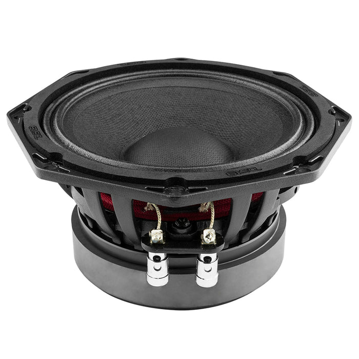 DS18 6.5" Midrange Octagon Loudspeaker 8 Ohm 600W Black Car Audio 6OCT300-8