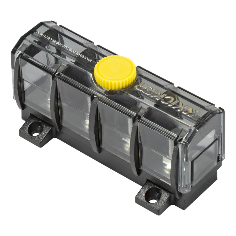 Kicker Marine Grade ABYC Compliant 3-Way Ground Distribution Block
