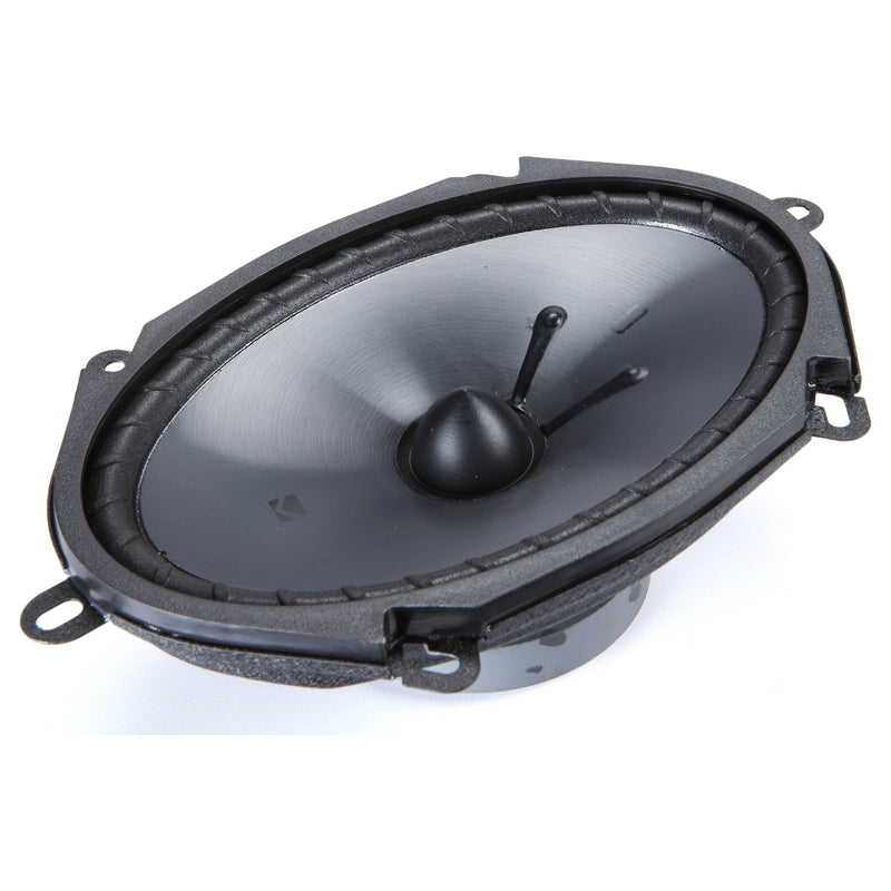 6"x8" 4 Ohm 75W RMS Kicker CS-Series Component Speakers with 3/4" Tweeters