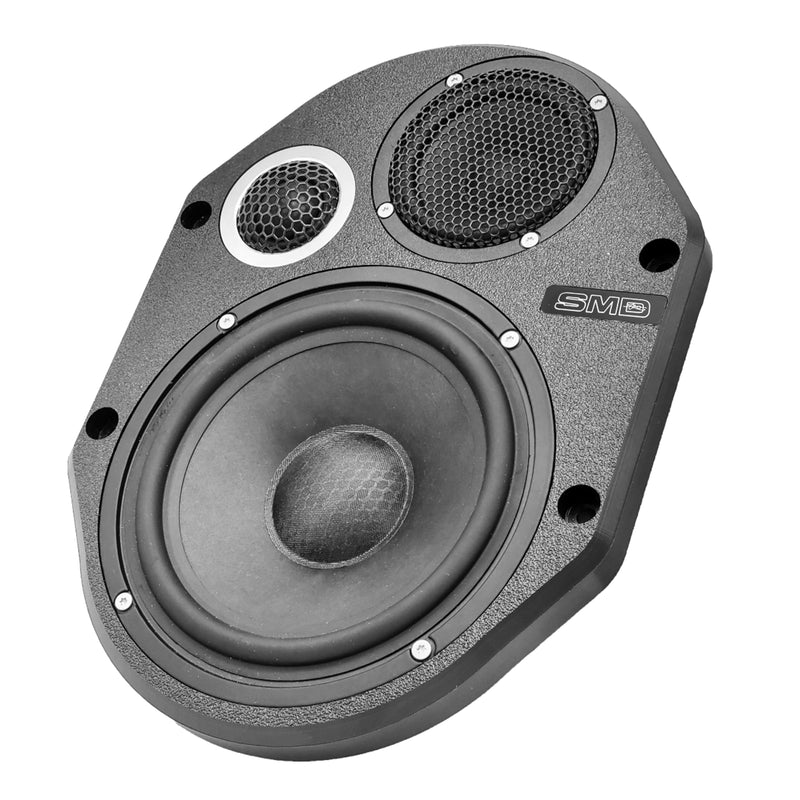 Pair of SMD Ford 3-Way Black Speaker Adapters for Ford F-150, F-250 & F-350