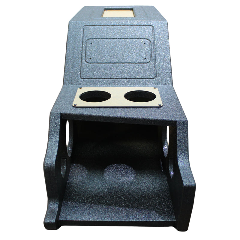 King Boxes 12" Center Console Chevy/GMC 1999-2006 (2) 6.5" & (2) 3.5" Cutouts