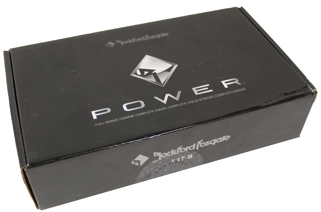 Rockford Fosgate Power 1" 300W 4 Ohm Full Range Fabric Dome Tweeter Kit T1T-S