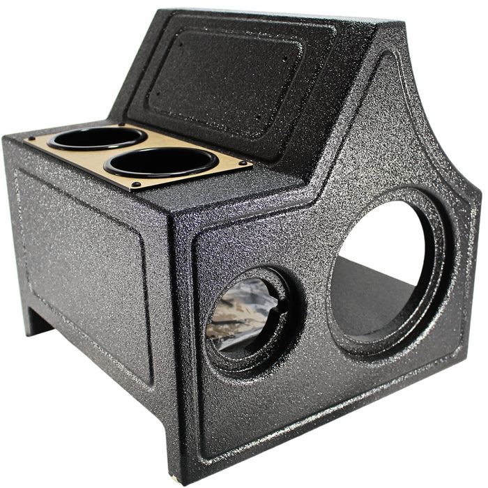 King Boxes Mini 07-13 Silverado/Sierra (2) 6.5" (2) 1" Tweeter Sprayed