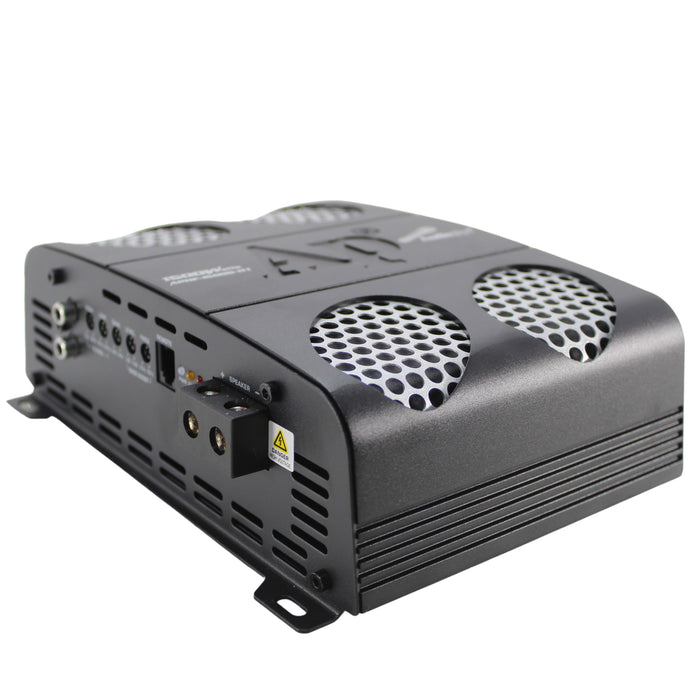 Audiopipe APHF-1500D-H1 1500 Watt Full Range Class D 1-Ohm Monoblock Amplifier