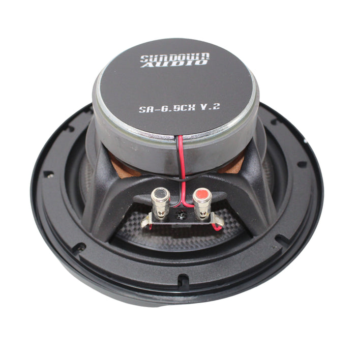 Sundown Audio SA Series 6.5" 160 Watt Peak Coaxial Speakers (Pair) SA-6.5CX-V2